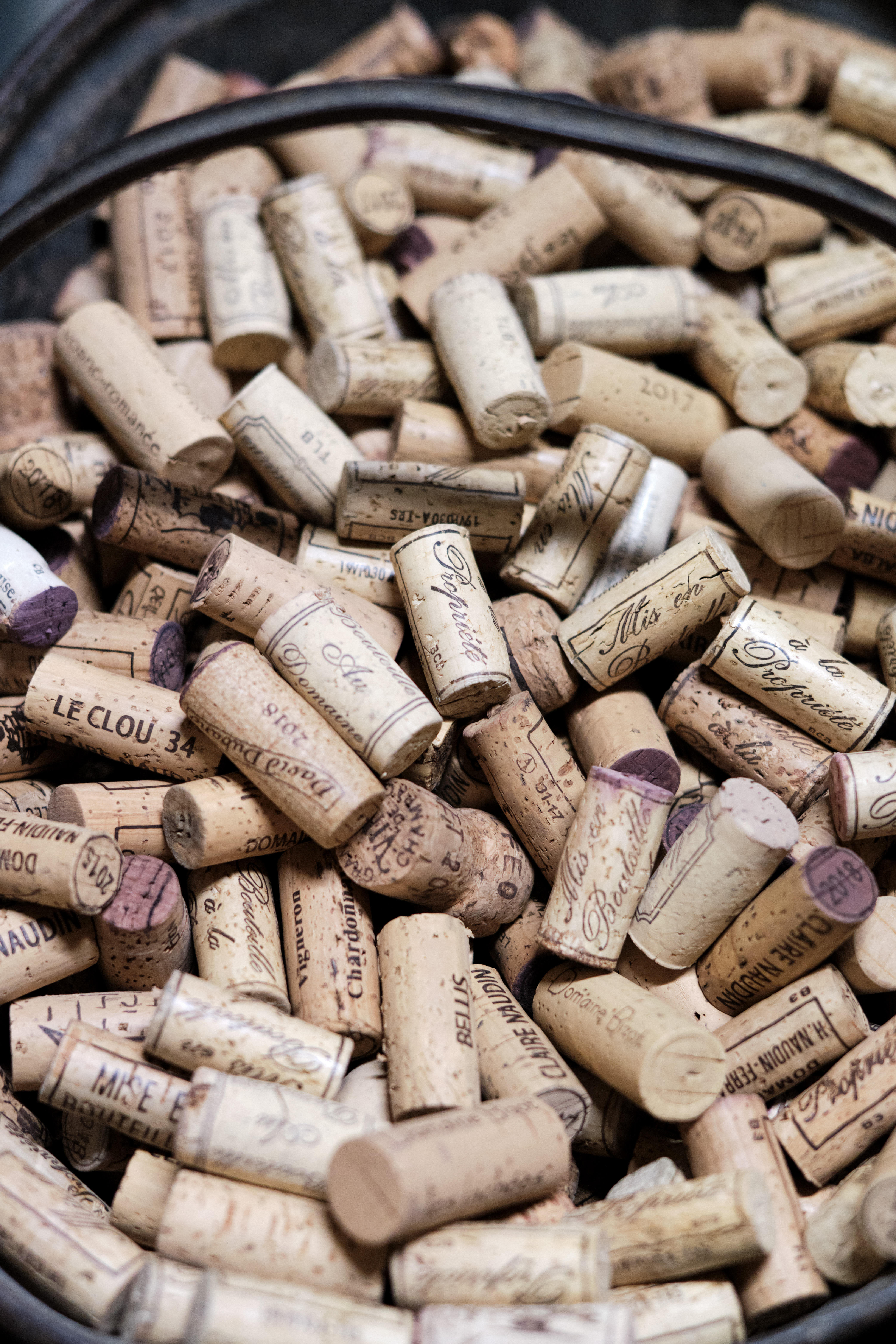 Corks-in-bucket_Naudin-Ferrand-Hautes-Cotes_Burgundy-2021_Jason-Lowe_1